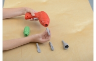 8 dalių įrankių rinkinys su atsuktuvu MASTERKIDZ STEM mokslui ir kūrybinei lentai-Žaislai, Lavinamieji žaislai, Veiklos centrai-