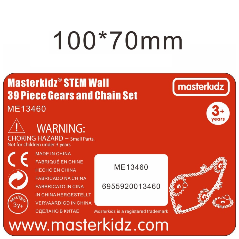 Pavaros Sukurkite savo mechanizmą - Masterkidz STEM Science and Creativity Board
