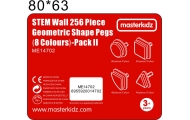MASTERKIDZ Geometryczne Elementy Tablic 256 szt