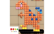 MASTERKIDZ Geometric Elements 8 Spalvos 256 vnt STEM plokščių priedai