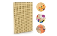 MASTERKIDZ Panel Ścienny Tablica Naukowa Kreatywna STEM  + Panel Monatażowy 120x80cm