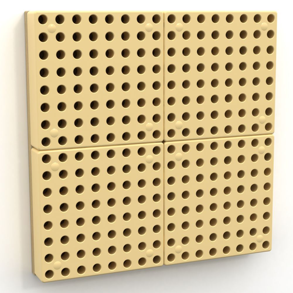 Mokomoji sieninė lenta MASTERKIDZ Creative Science STEM + tvirtinimo plokštė 40 x 40 (cm)