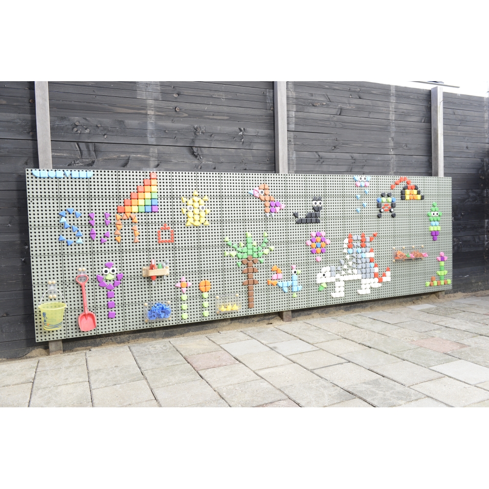 Mokomoji lauko sieninė lenta MASTERKIDZ STEM + montavimo skydas 120x80cm-Žaislai, Lavinamieji žaislai, Veiklos centrai-e-vaikas
