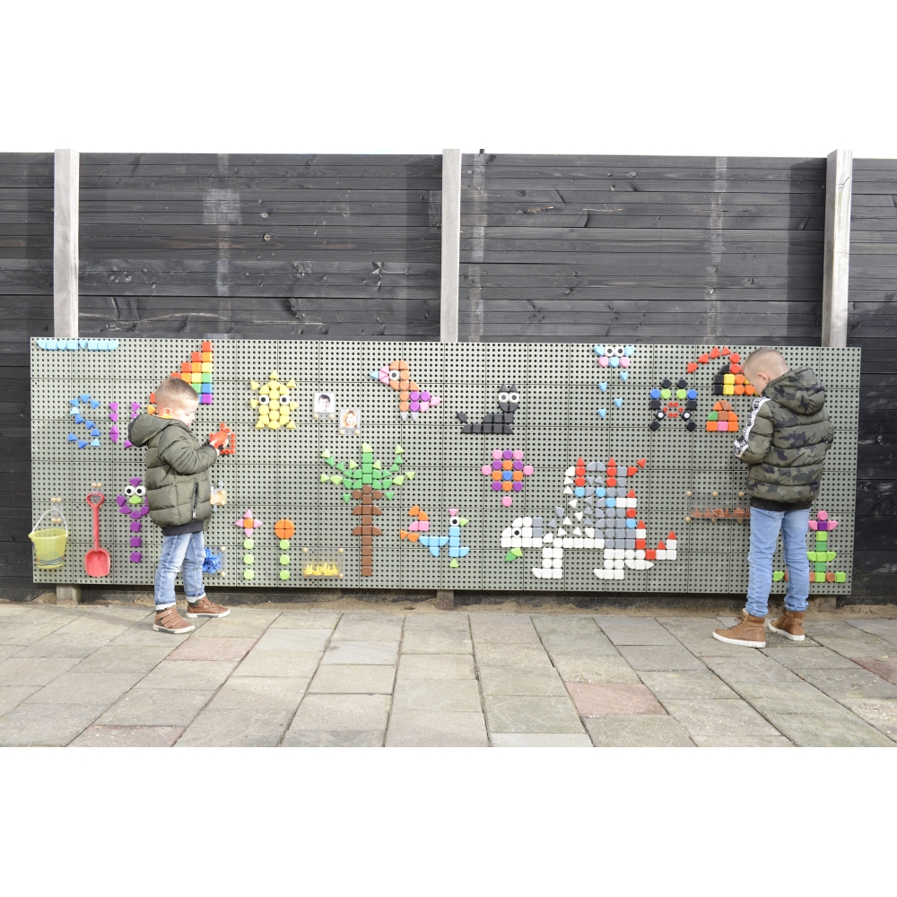 Mokomoji lauko sieninė lenta MASTERKIDZ STEM + montavimo skydas 120x80cm-Žaislai, Lavinamieji žaislai, Veiklos centrai-e-vaikas