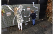 MASTERKIDZ Panel Ścienny Tablica Naukowa Kreatywna STEM Tablica na zewnątrz Outdoor + Panel Monatażowy 120x80cm