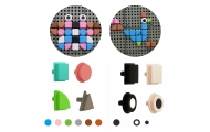 Geometrinių figūrų rinkinys MASTERKIDZ 64vnt, skirtas STEM lentai-Žaislai, Lavinamieji žaislai, Veiklos centrai-e-vaikas
