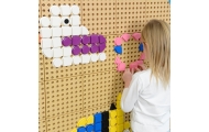 Geometrinių figūrų rinkinys MASTERKIDZ 64vnt, skirtas STEM lentai-Žaislai, Lavinamieji žaislai, Veiklos centrai-e-vaikas