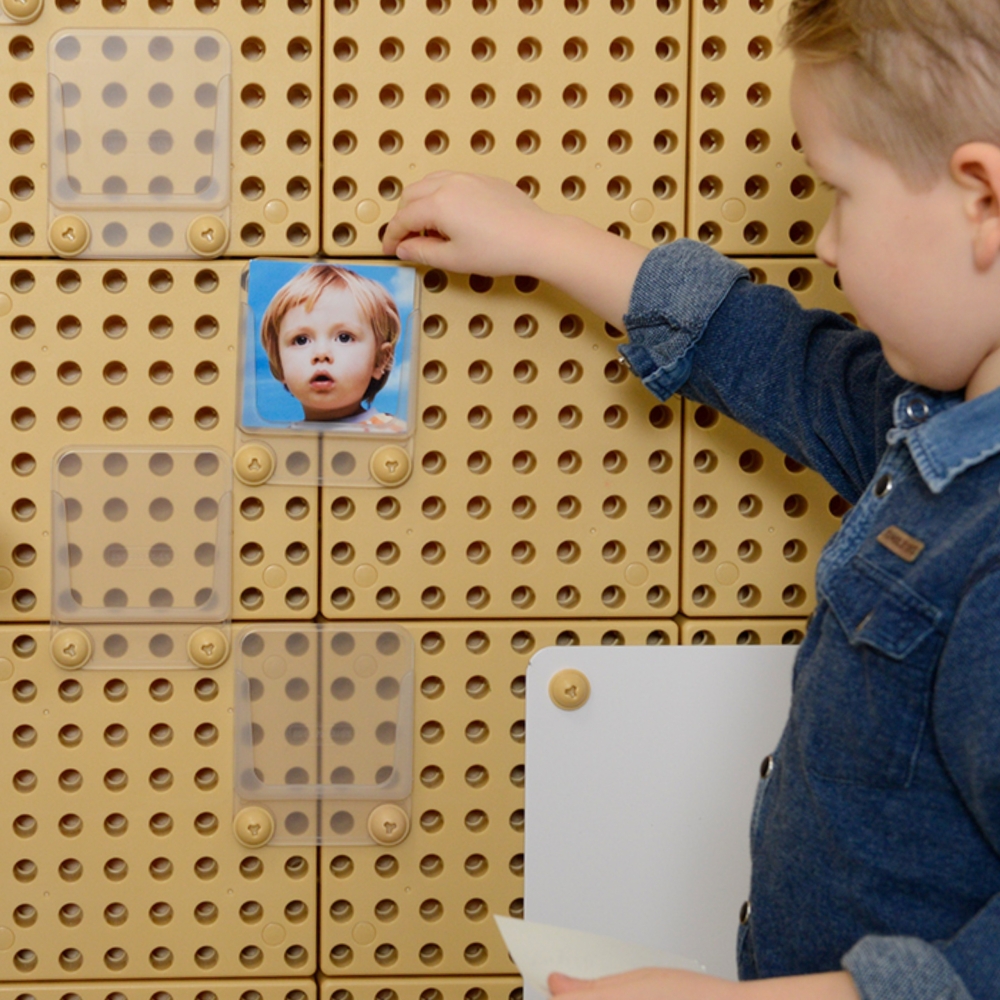 MASTERKIDZ Skaidrus kišeninis nuotraukų dėklas 6 vnt.