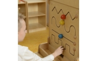 MASTERKIDZ Tablica Przesuwna Mała Motoryka Montessori