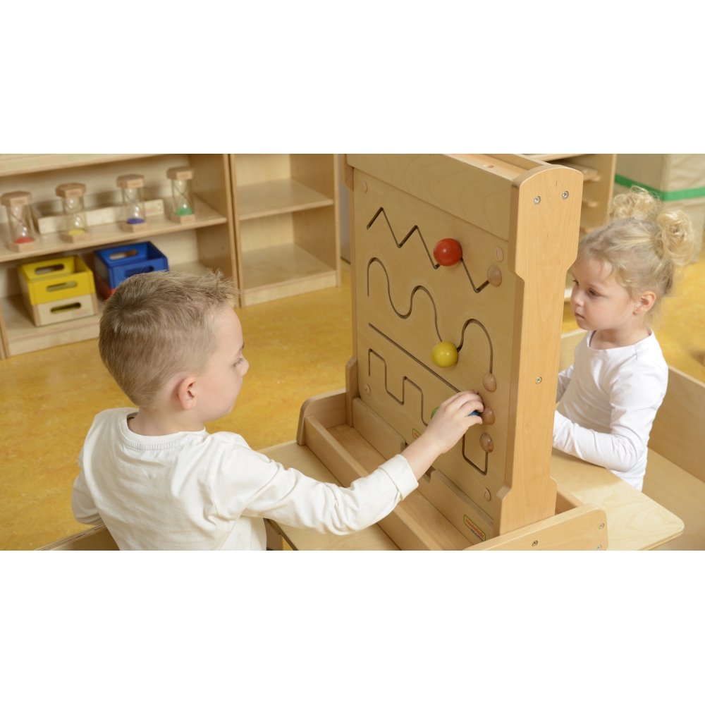 Mokomoji stumdymo lenta MASTERKIDZ Montessori smulkiajai motorikai lavinti-Žaislai, Lavinamieji žaislai, Veiklos centrai-e-vaika