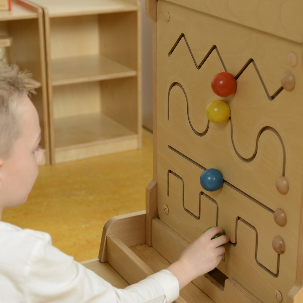 Mokomoji stumdymo lenta MASTERKIDZ Montessori smulkiajai motorikai lavinti-Žaislai, Lavinamieji žaislai, Veiklos centrai-e-vaika