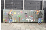 MASTERKIDZ Wall Panel Science Board Creative STEM lenta, skirta lauko darbams, 2 vnt.