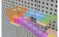 MASTERKIDZ Zestaw Konstrukcyjny Tor dla Piłek Tablica STEM 120elementów