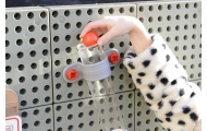 MASTERKIDZ System Rur Do Tablicy STEM 121 elementów