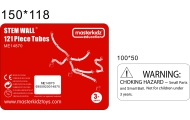 MASTERKIDZ System Rur Do Tablicy STEM 121 elementów