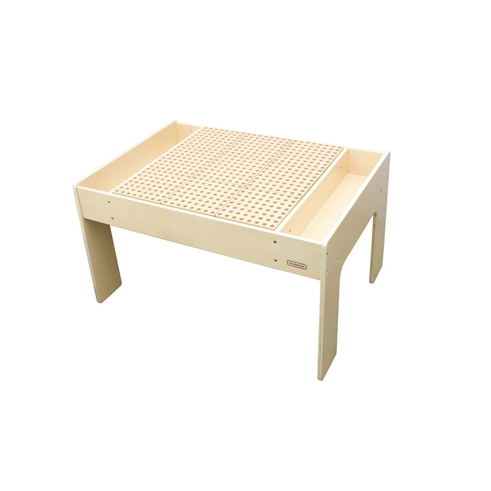 MASTERKIDZ medinis mokomasis stalas + STEM SIENOS PRIEDAI