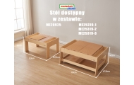 Medinis mokomasis stalas MASTERKIDZ + STEM SIENOS PRIEDAI + 135 plytos