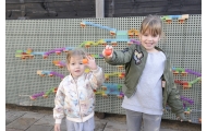 Mokomoji lenta MASTERKIDZ STEM Board Ball Track Construction 63 el.