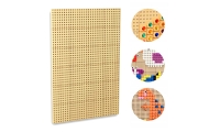 MASTERKIDZ Panel Ścienny Tablica Naukowa Kreatywna STEM 120x80 cm Bez Panelu Montażowego
