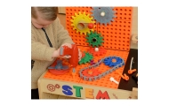 Dirbtuvių stalo priedų rinkinys MASTERKIDZ STEM 111 el.
