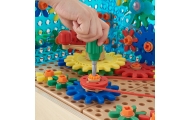 Spalvingų MASTERKIDZ priedų rinkinys Mixed Gears for STEM Wall Panels 198 el.