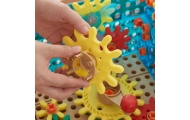 Spalvingų MASTERKIDZ priedų rinkinys Mixed Gears for STEM Wall Panels 198 el.
