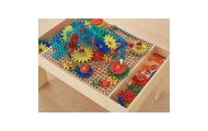 Spalvingų MASTERKIDZ priedų rinkinys Mixed Gears for STEM Wall Panels 198 el.