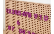 MASTERKIDZ Zestaw Cyferek i Znaków do Nauki Liczenia i Matematyki do Paneli Ściennych STEM 82 el.
