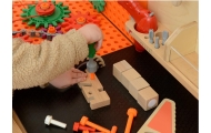 MASTERKIDZ Drewniany Warsztat XXL Montessori STEM z Narzędziami