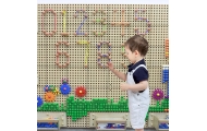 MASTERKIDZ Wooden STEM Board Freestanding XXL in the Shape of a House + Accessories
