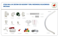 MASTERKIDZ System Rur Do Tablicy STEM 84 Elementów Tor Wodny Kulkowy