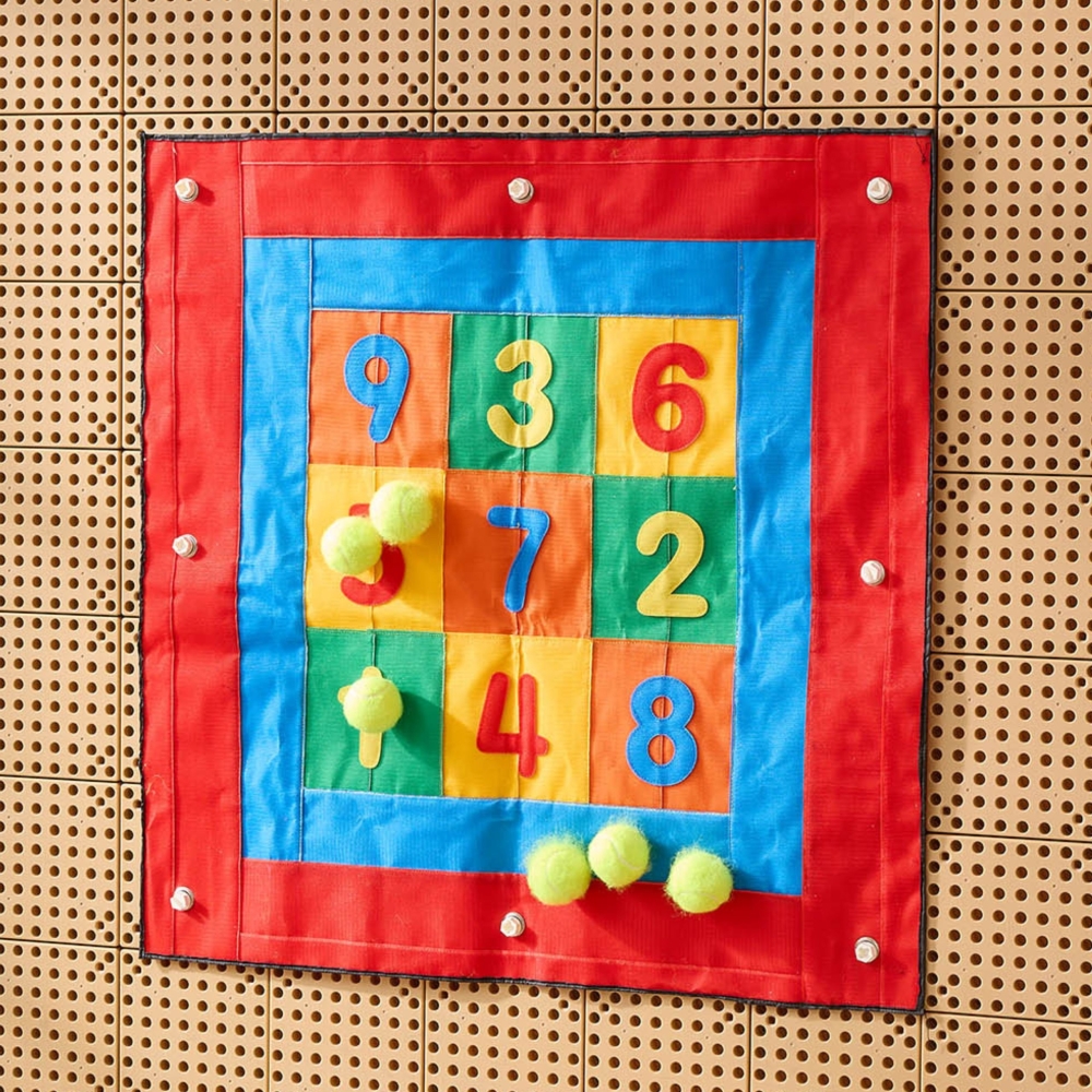 Matematikos mokymosi kilimėlis MASTERKIDZ spalvingas STEM skaičių ratas-Žaislai, Lavinamieji žaislai, Veiklos centrai, Mokomieji