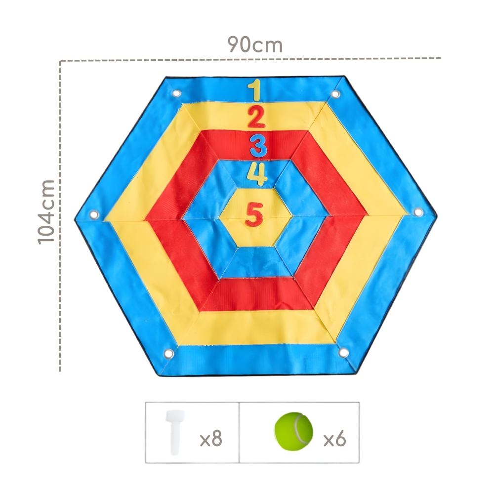 Matematikos mokymo šešiakampis MASTERKIDZ STEM-Žaislai, Lavinamieji žaislai, Veiklos centrai, Mokomieji žaislai-e-vaikas
