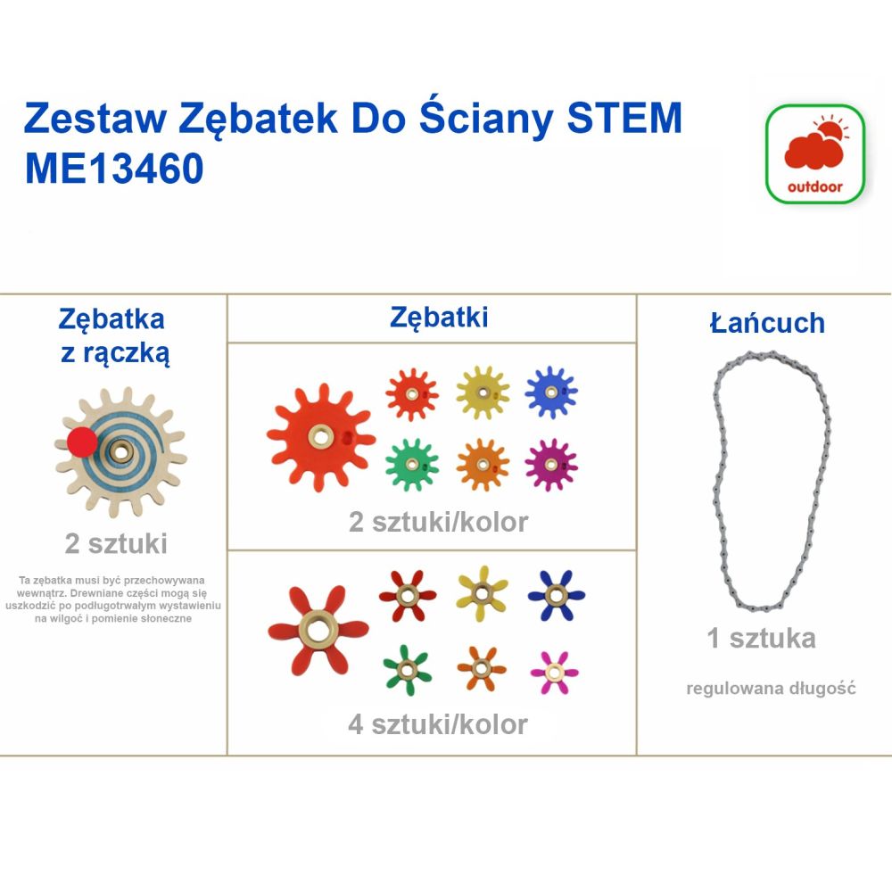 Montavimo plokštės MASTERKIDZ STEM + priedai, XXL rinkinys