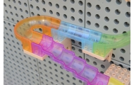 Edukacinė STEM kūrybinio mokymosi lenta MASTERKIDZ Atskiros konstrukcijos 166x125 cm + priedų rinkinys-Žaislai, Lavinamieji žais