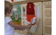 Sensorinė sieninė lenta - Burnos higiena Flex MASTERKIDZ Montessori
