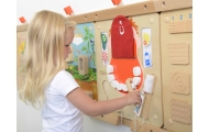 MASTERKIDZ Higiena Jamy Ustnej Ścienna Tablica Sensoryczna Flex Montessori