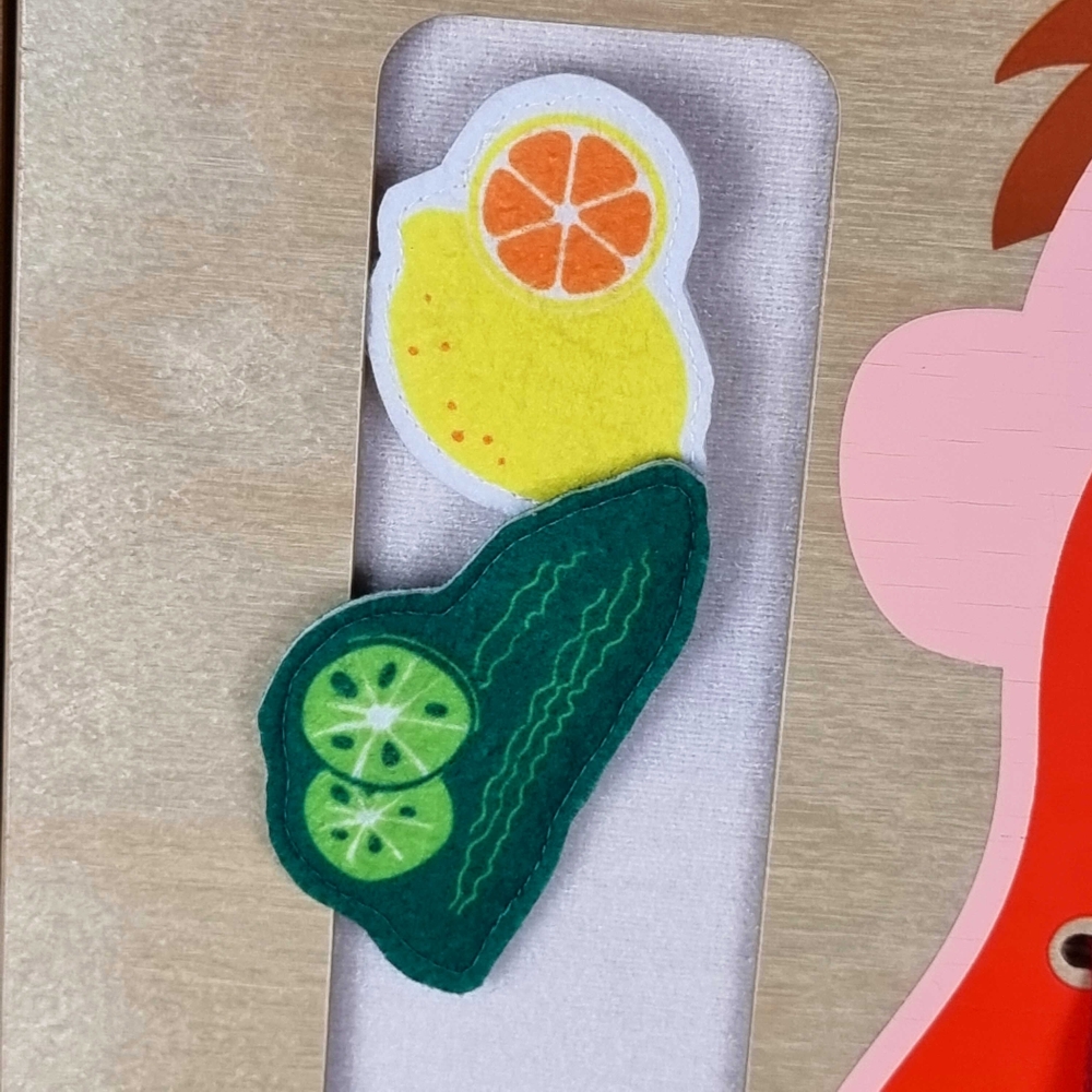 Sensorinė sieninė lenta - Burnos higiena Flex MASTERKIDZ Montessori