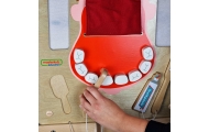 Sensorinė sieninė lenta - Burnos higiena Flex MASTERKIDZ Montessori