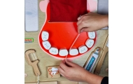 Sensorinė sieninė lenta - Burnos higiena Flex MASTERKIDZ Montessori
