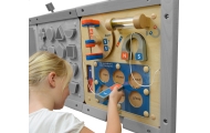 Magnetinės traukos mokslas - Flex Montessori mokomoji sieninė lenta MASTERKIDZ