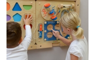 MASTERKIDZ Nauka o Przyciąganiu Magnetycznym - Ścienna Tablica Edukacyjna Flex Montessori