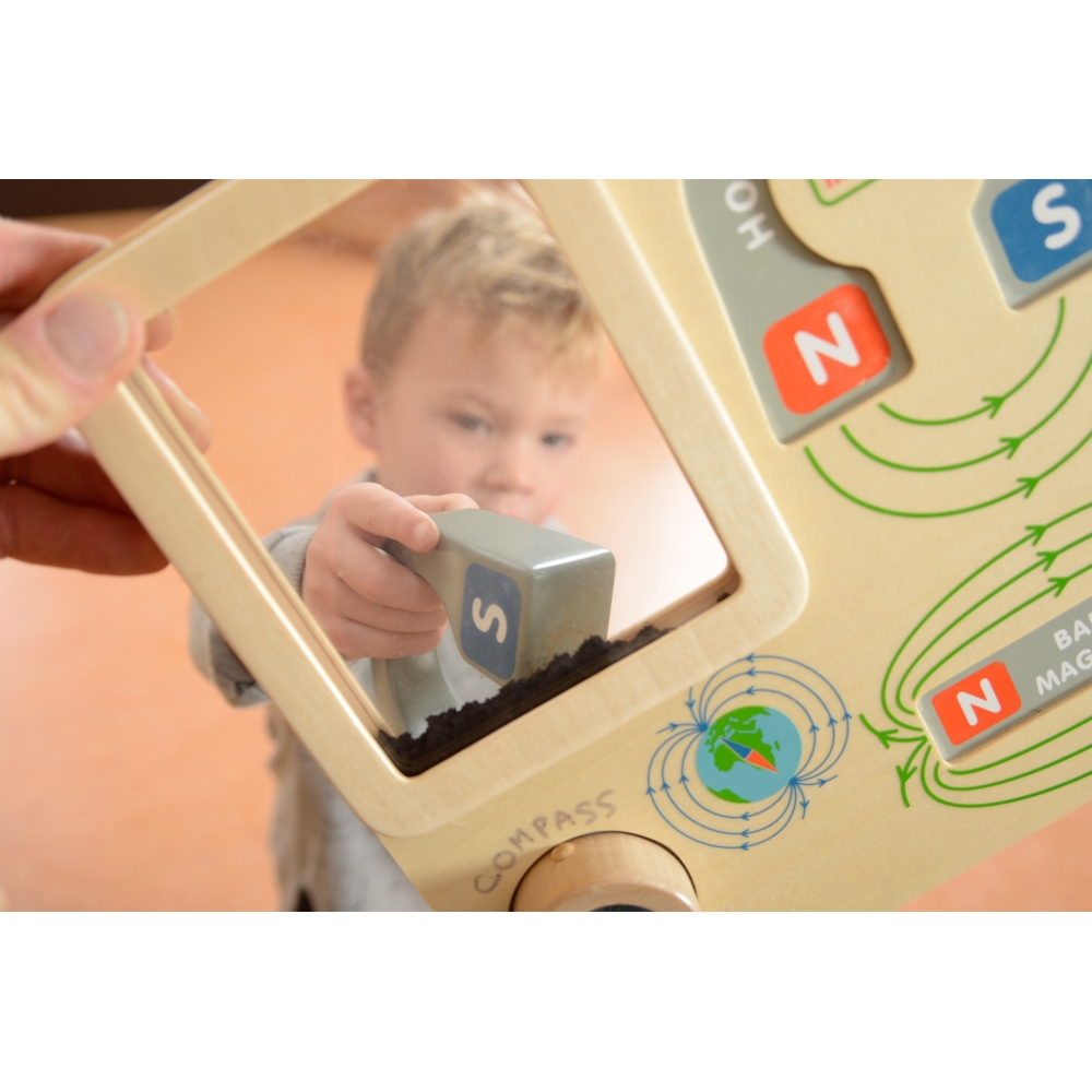 Magnetinė edukacinė kompaso lenta MASTERKIDZ Fun Montessori