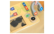 MASTERKIDZ Zabawa Magnetyczna Tablica Edukacyjna Kompas Montessori