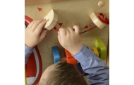 Mokomoji lenta MASTERKIDZ Montessori užrišimo užduotis, skirta rankų judrumui lavinti-Žaislai, Lavinamieji žaislai, Veiklos cent