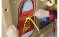 MASTERKIDZ Educational Board - Manual Dexterity Montessori Lacing