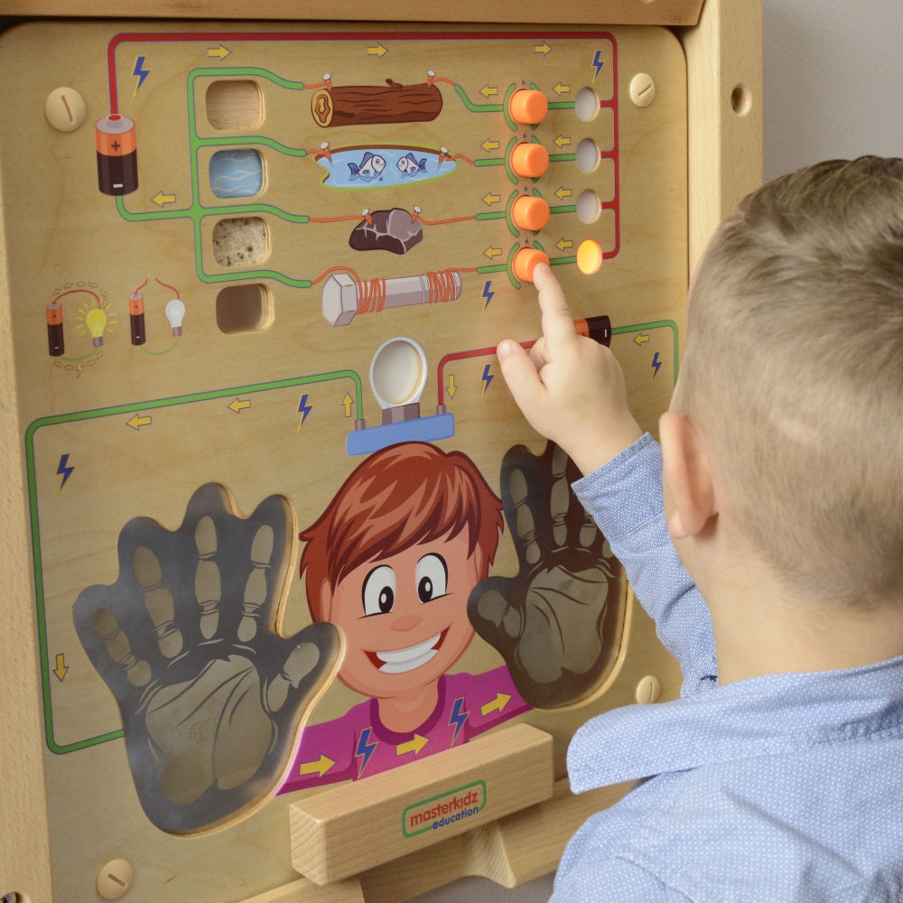 Mokomosios lentos laidumo eksperimentas MASTERKIDZ-Žaislai, Lavinamieji žaislai, Veiklos centrai-e-vaikas