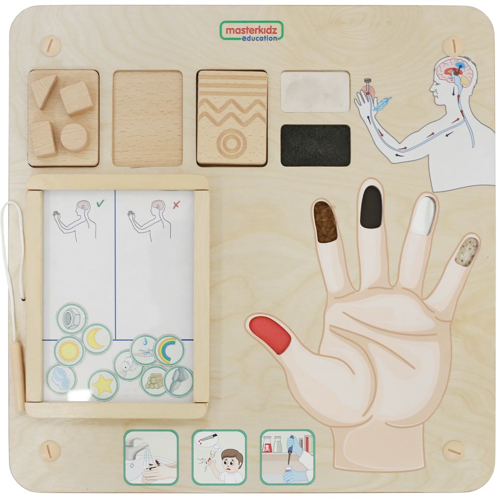 Mokymo lenta MASTERKIDZ Montessori Sense of Touch