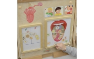 MASTERKIDZ Montessori "Regėjimo pojūtis" Mokomoji lenta