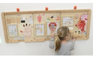 MASTERKIDZ Montessori "Regėjimo pojūtis" Mokomoji lenta